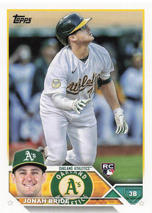 2023 Topps Baseball Jonah Bride #95 RC