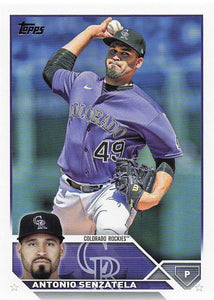 2023 Topps Baseball Antonio Senzatela #99