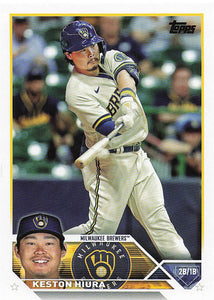 2023 Topps Baseball Keston Hiura #104