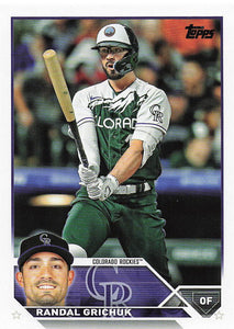2023 Topps Baseball Randal Grichuk #110