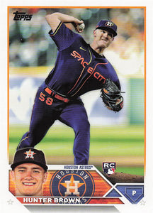 2023 Topps Baseball Hunter Brown #111 RC