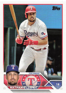 2023 Topps Baseball Nathaniel Lowe #124