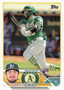 2023 Topps Baseball Shea Langeliers #127 RC