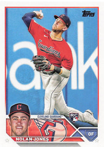 2023 Topps Baseball Nolan Jones #129 RC