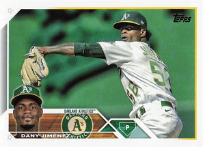 2023 Topps Baseball Dany Jiménez #164
