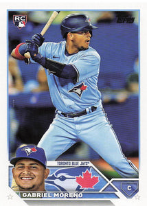2023 Topps Baseball Gabriel Moreno #169 RC