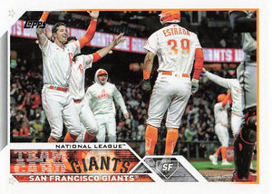 2023 Topps Baseball San Francisco Giants #173