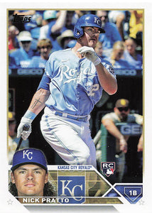 2023 Topps Baseball Nick Pratto #182 RC