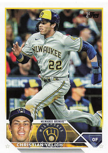 2023 Topps Baseball Christian Yelich #192