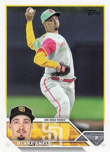 2023 Topps Baseball Blake Snell #208