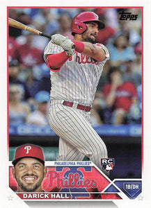 2023 Topps Baseball Darick Hall #209 RC