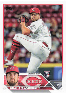 2023 Topps Baseball Graham Ashcraft #214 RC