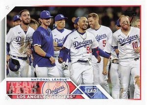 2023 Topps Baseball Los Angeles Dodgers #219