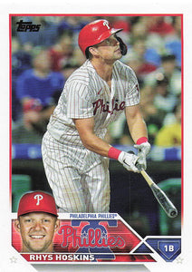 2023 Topps Baseball Rhys Hoskins #221