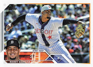 2023 Topps Baseball Rony García #231
