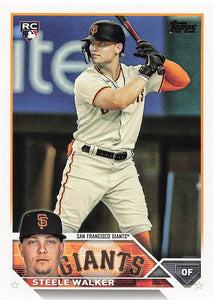 2023 Topps Baseball Steele Walker #264 RC