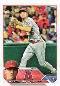 2023 Topps Baseball Matt Duffy #274