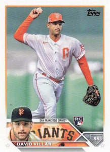 2023 Topps Baseball David Villar #277 RC