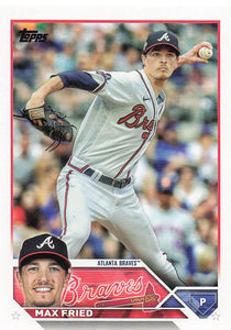 2023 Topps Baseball Max Fried #290