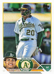2023 Topps Baseball Cristian Pache #296