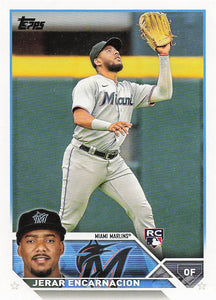 2023 Topps Baseball Jerar Encarnacion #318 RC