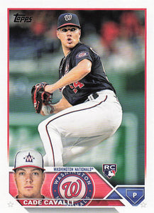 2023 Topps Baseball Cade Cavalli #320 RC