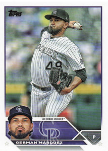 2023 Topps Baseball German Márquez #325