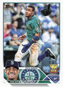 2023 Topps Baseball Julio Rodríguez #330
