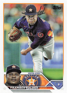 2023 Topps Baseball Framber Valdez #342