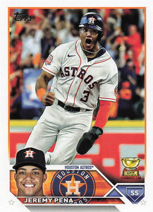2023 Topps Baseball Jeremy Peña #347