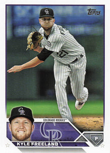 2023 Topps Baseball Kyle Freeland #348