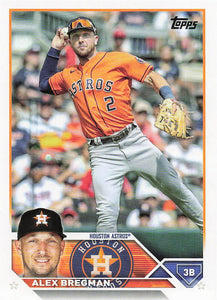 2023 Topps Baseball Alex Bregman #350
