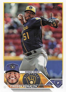 2023 Topps Baseball Freddy Peralta #353