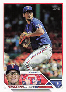 2023 Topps Baseball Dane Dunning #367
