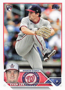 2023 Topps Baseball Evan Lee #243 RC