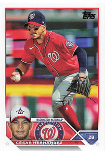 2023 Topps Baseball César Hernández #244