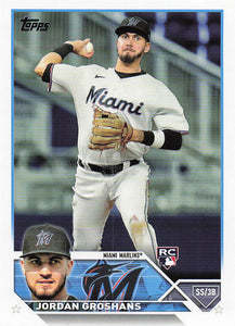 2023 Topps Baseball Jordan Groshans #386 RC