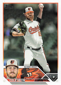 2023 Topps Baseball Cole Irvin #408