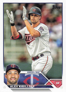 2023 Topps Baseball Alex Kirilloff #415