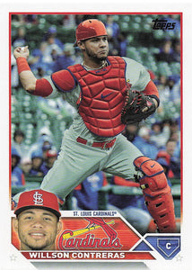 2023 Topps Baseball Willson Contreras #417