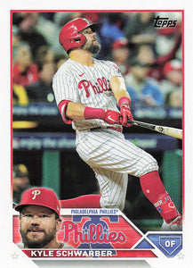 2023 Topps Baseball Kyle Schwarber #466