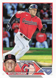 2023 Topps Baseball Myles Straw #474