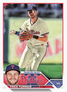 2023 Topps Baseball Trea Turner #475