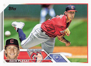 2023 Topps Baseball Zach Plesac #476