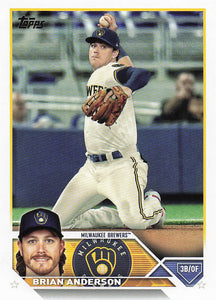 2023 Topps Baseball Brian Anderson #480
