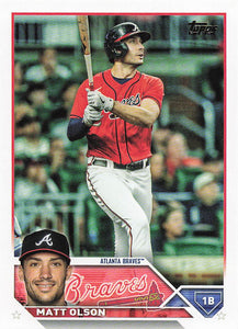 2023 Topps Baseball Matt Olson #481