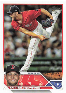 2023 Topps Baseball Kutter Crawford #493