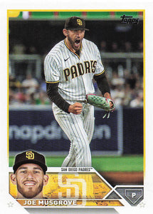2023 Topps Baseball Joe Musgrove #496