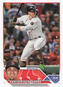 2023 Topps Baseball Enrique Hernández #497