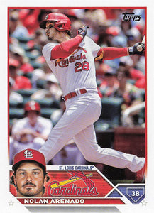 2023 Topps Baseball Nolan Arenado #500